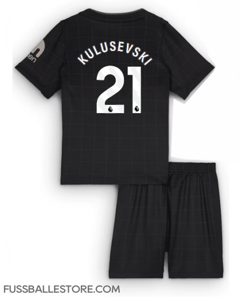 Günstige Tottenham Hotspur Dejan Kulusevski #21 Auswärts Trikotsatzt Kinder 2025-26 Kurzarm (+ Kurze Hosen) Günstige Tottenham Hotspur Dejan Kulusevski #21 Auswärts Trikotsatzt Kinder 2025-26 Kurzarm (+ Kurze Hosen)